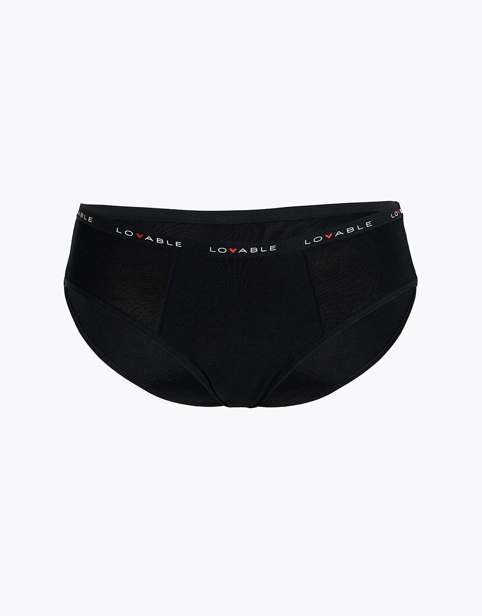 Lovable Lovely MY FIRST PERIOD PANTIES slip mestruale nero flusso medio