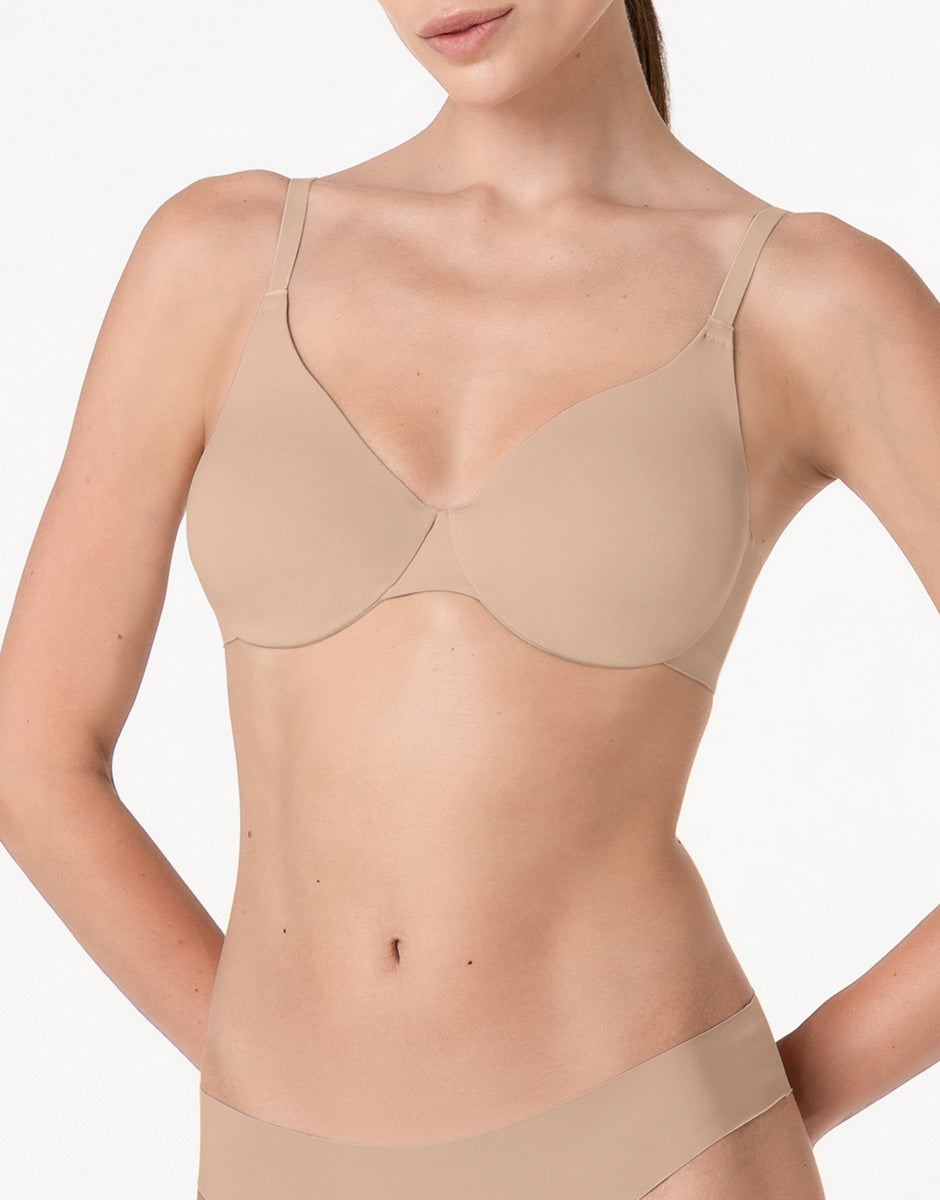 Lovable Invisible Essence reggiseno con ferretto senza imbottitura nudo chiaro