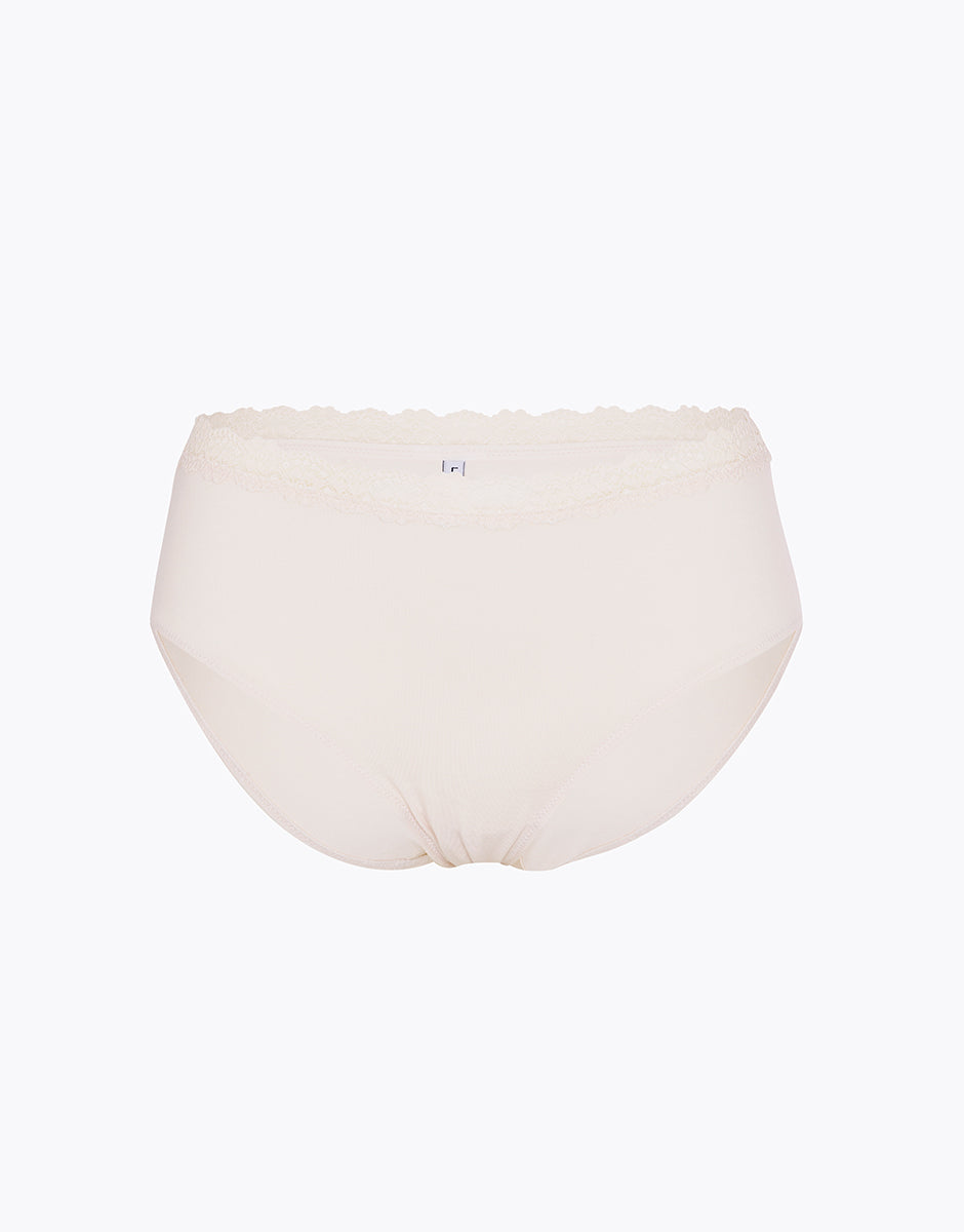 Lovable So Lacy Panties Trendy Modal slip alto avorio perlato