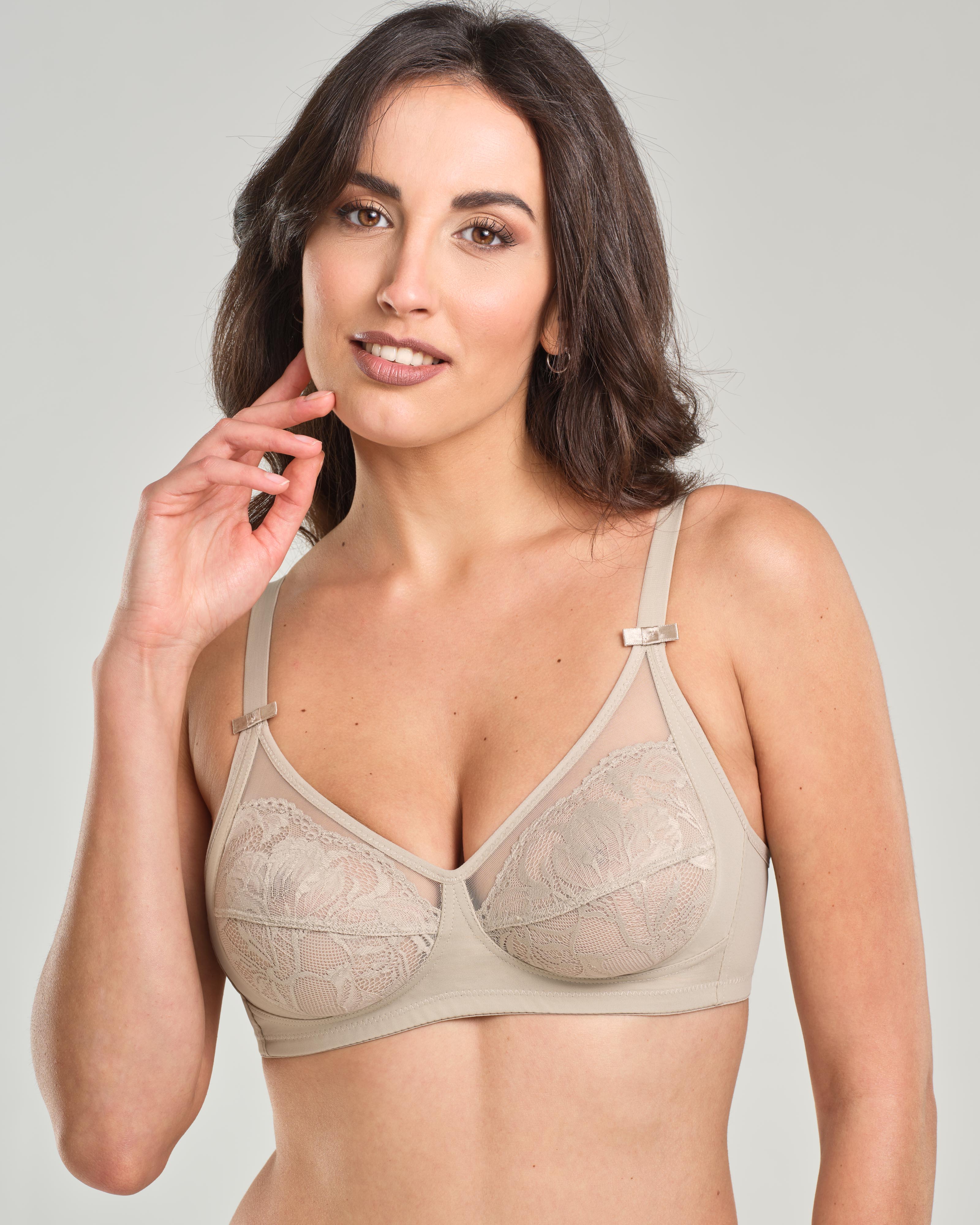 SPIMAN Class Alida reggiseno senza ferretto tortora