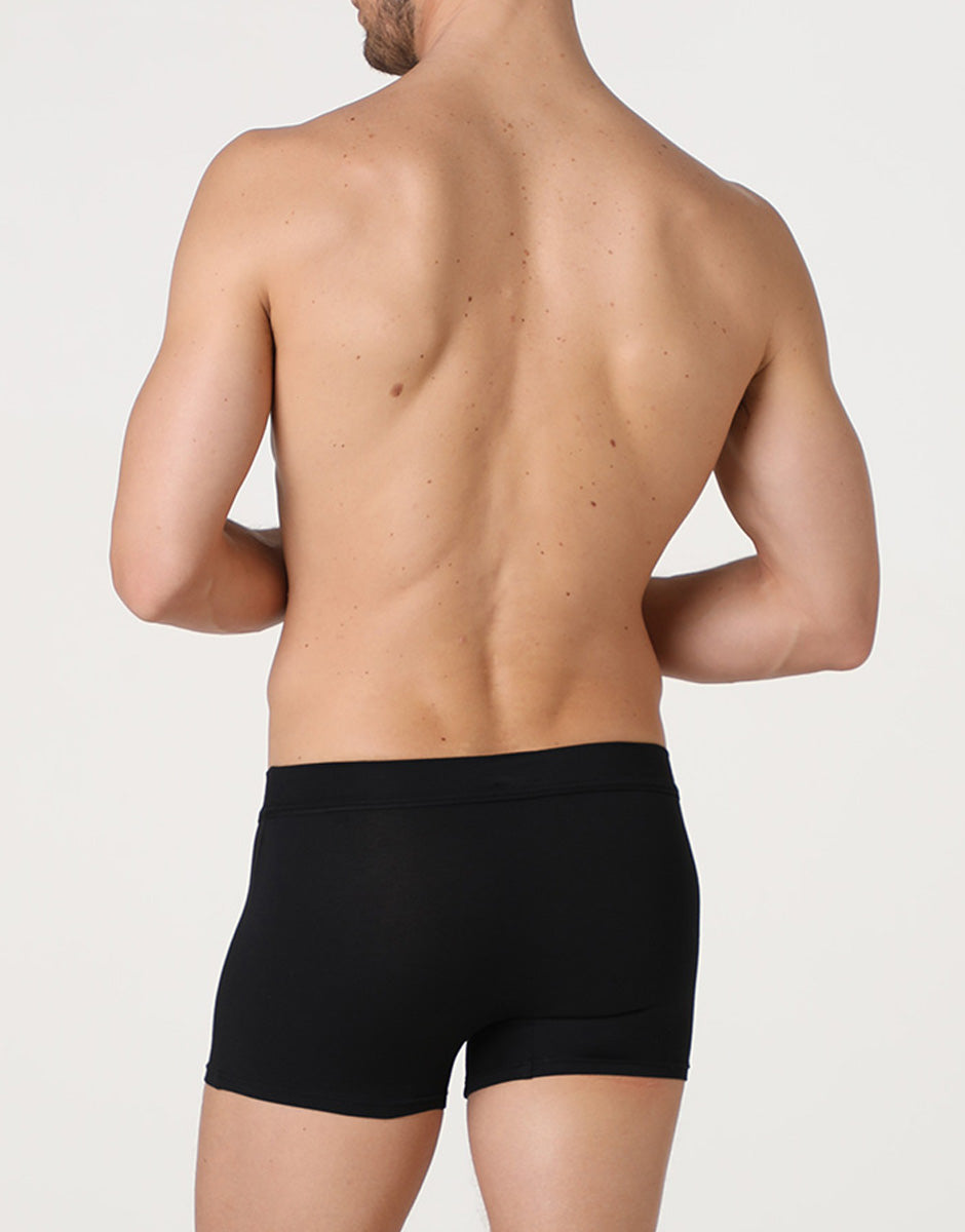 Lovable Value Elegance Boxer Modern Cotton Modal 3/S nero