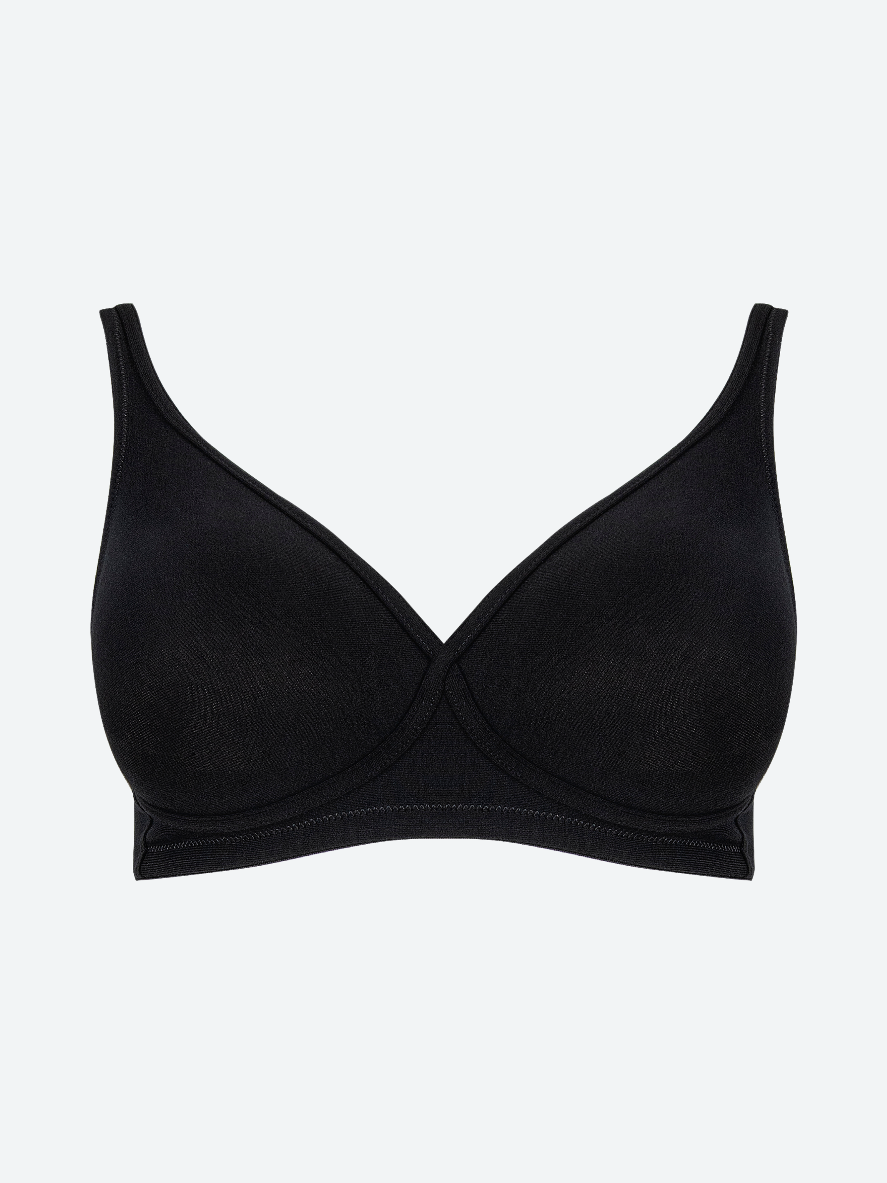 SPIMAN Millennial reggiseno in cotone elasticizzato bianco