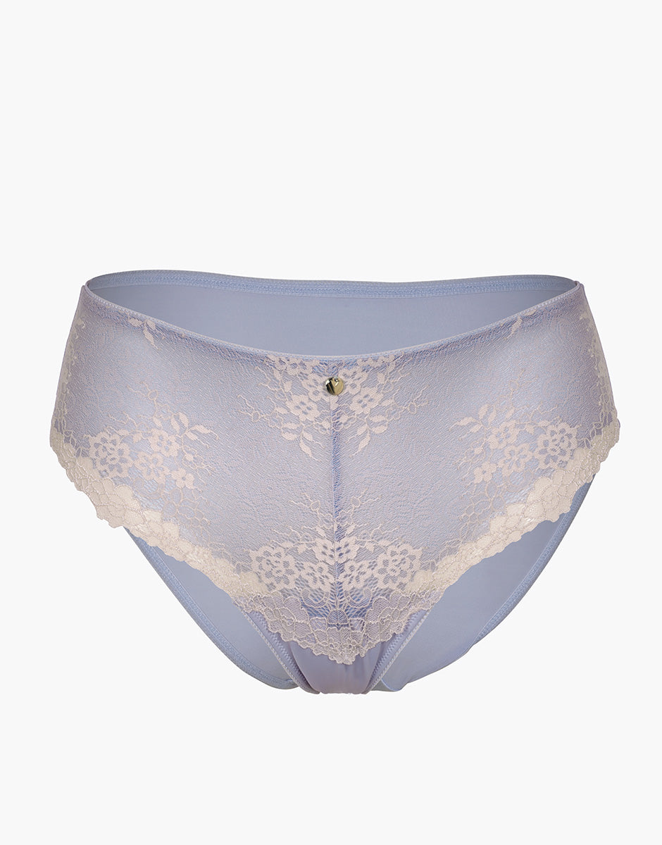 Lovable So Lacy Panties Density Lace slip alto azzurro 2/S pizzo bicolore