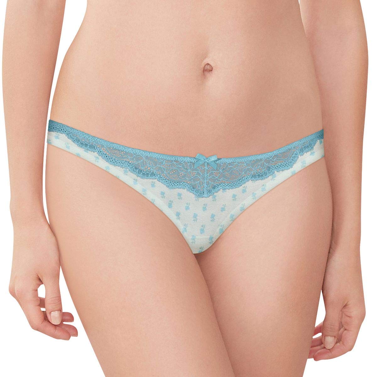 Maidenform Underwear Comfort Devotion tanga Latte With Ivory
