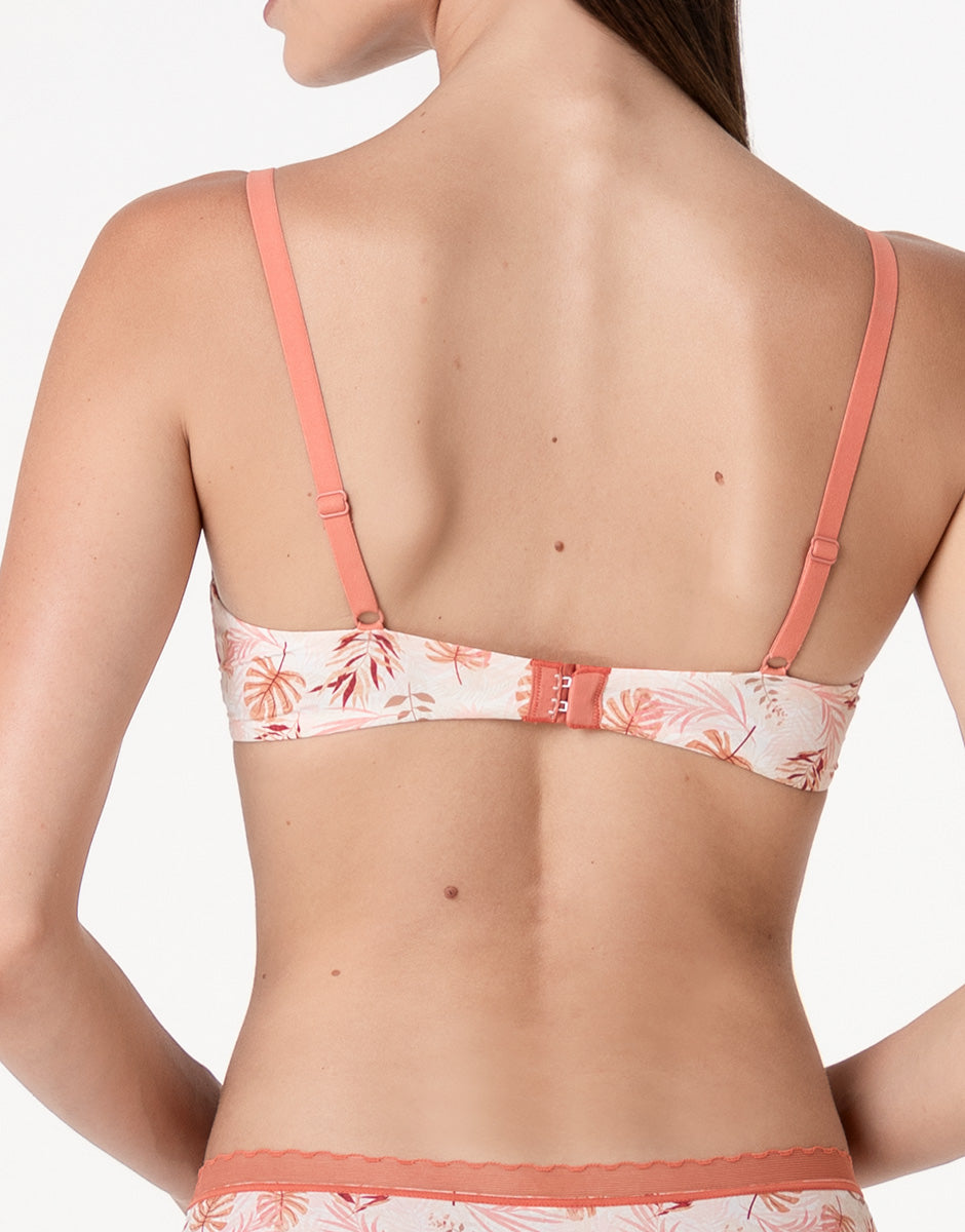 Lovable My Daily Comfort Reggiseno senza ferretto Printed rosa polvere stampato