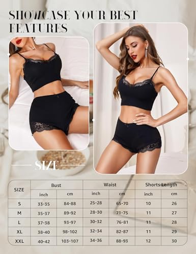 RSLOVE Pajama Set pigiama canotta e shorts argento