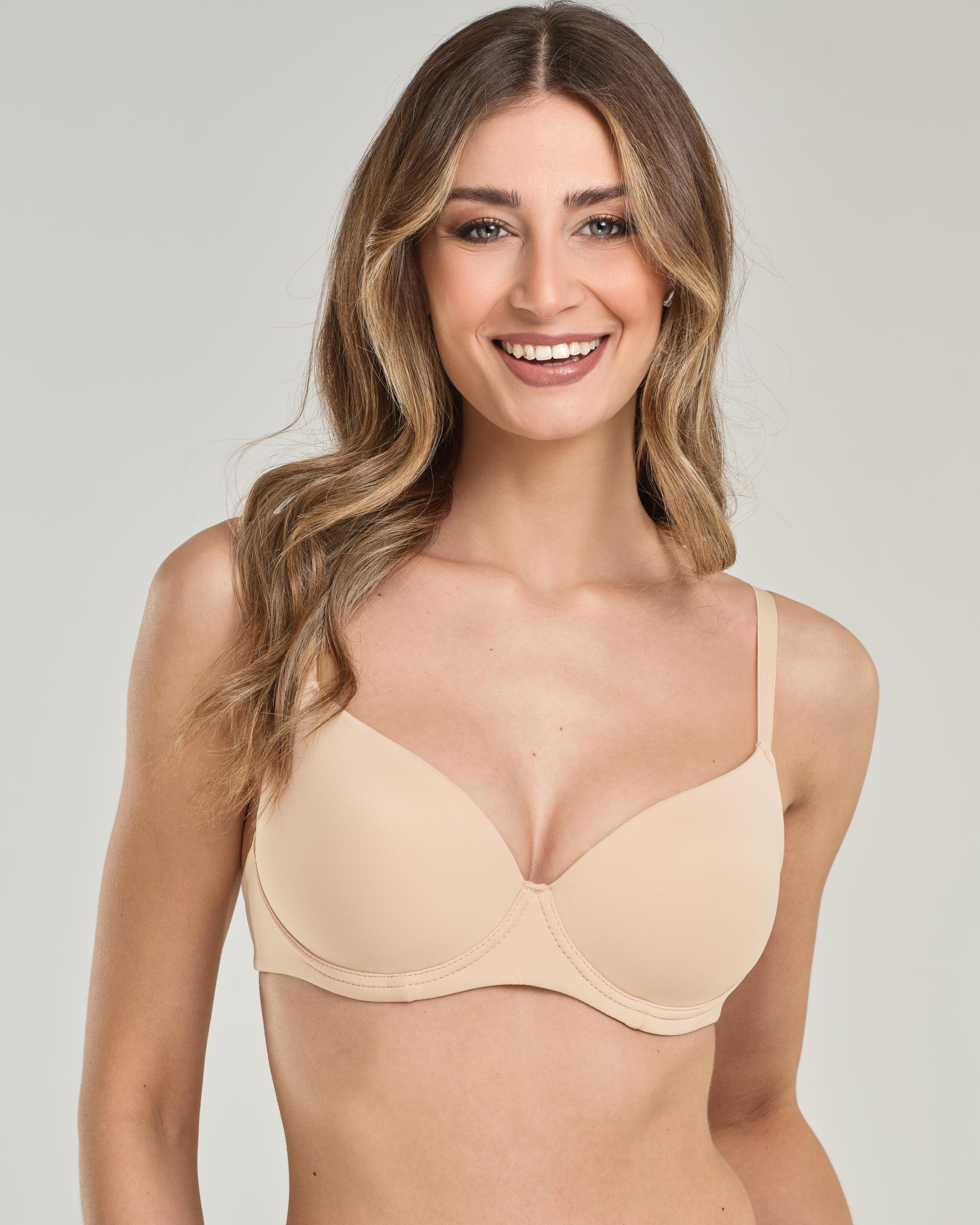 SPIMAN Design Reggiseno balconcino con ferretto Coppa B Nero taglia 2
