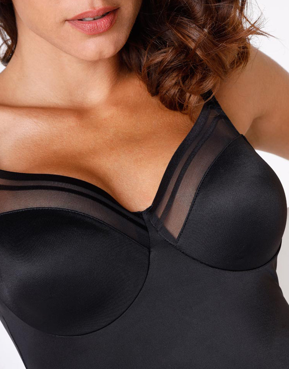 Lovable Body Bliss Shaping New Fit body modellante nero 4B microfibra
