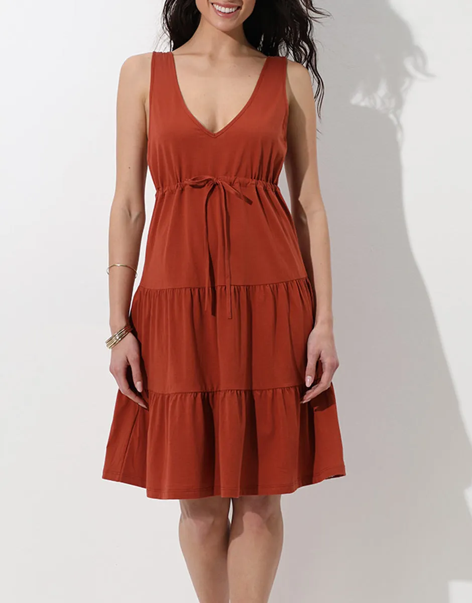 Lovable Basic Soul Abito in jersey di cotone abito terra