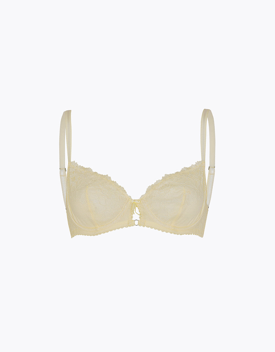 Lovable Garden Flowers Lace Reggiseno con Ferretto pizzo vaniglia