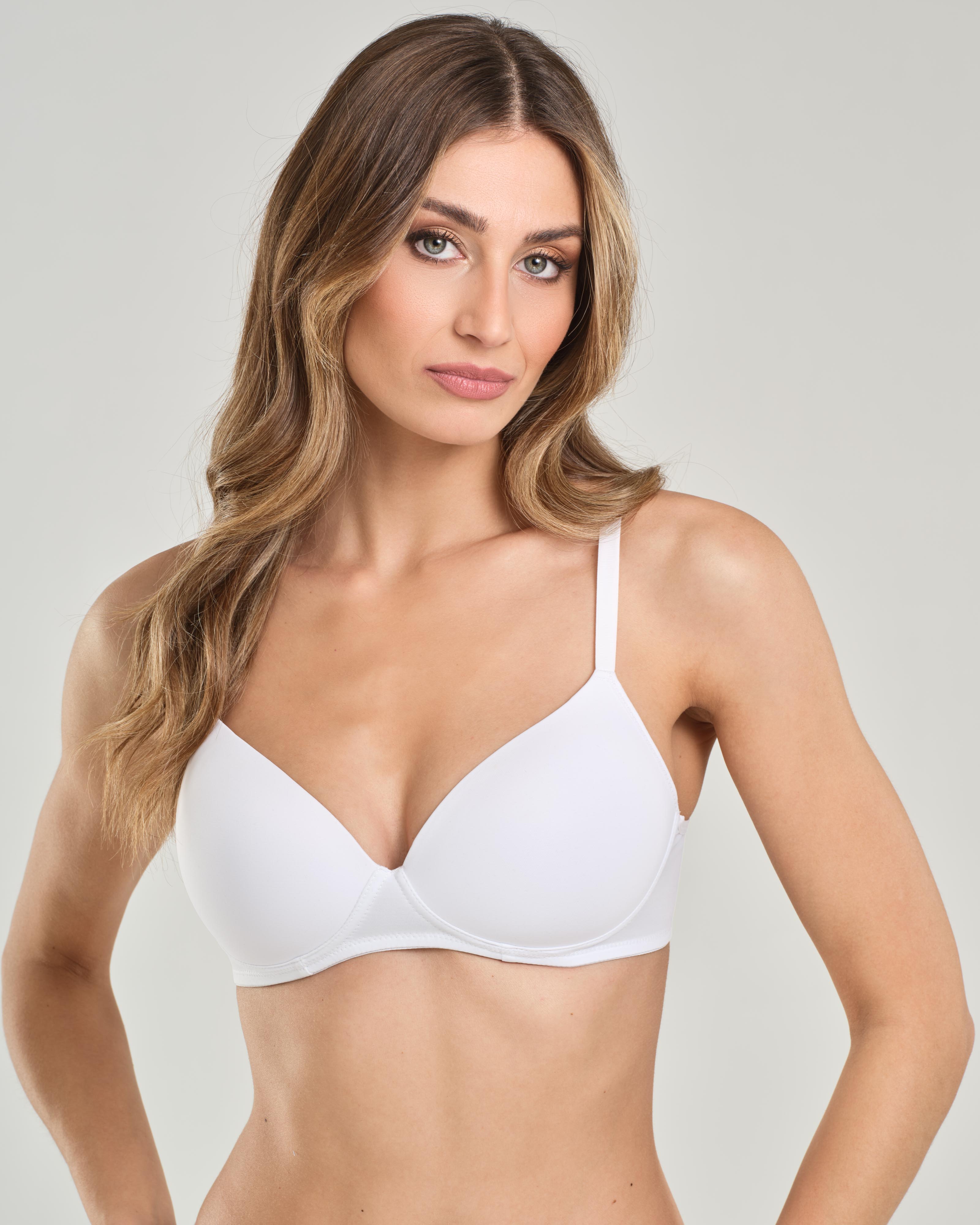 SPIMAN Design Reggiseno senza ferretto nero coppa B