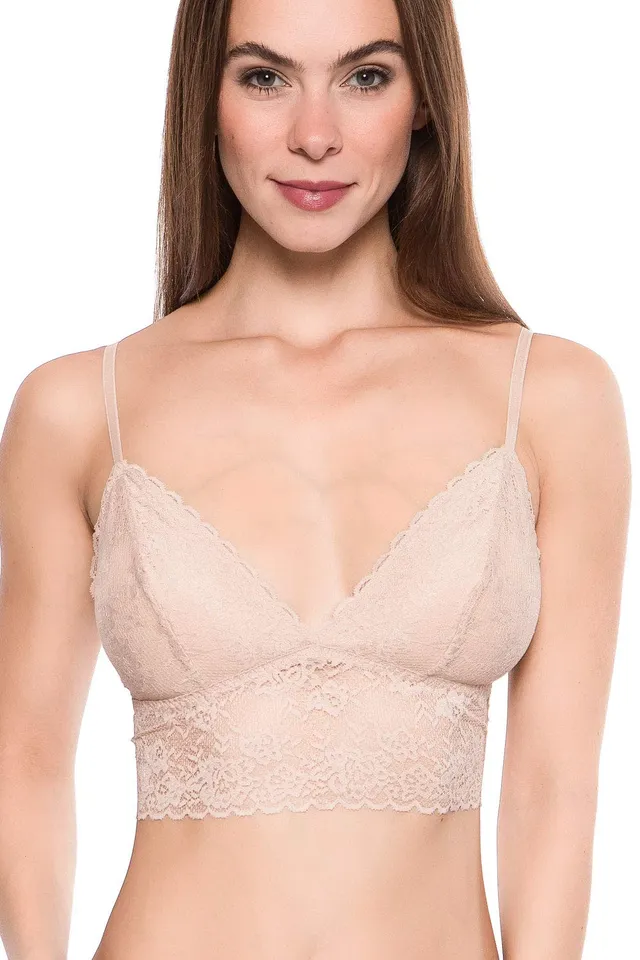 Maidenform Bras Longline Bralette reggiseno Magenta Zeal, pacco da 1, morbido