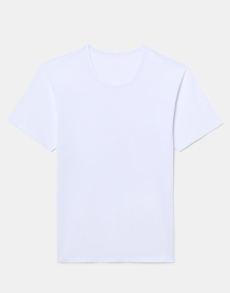 Lovable Basic Soul Cool Sensation t-shirt girocollo bianca 3/S cotone stretch