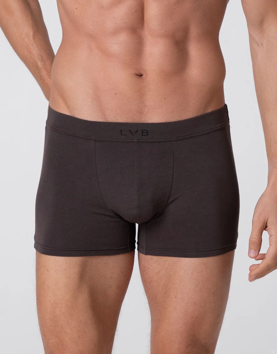 Lovable Value Elegance Modern Cotton Modal boxer 3/S cioccolato