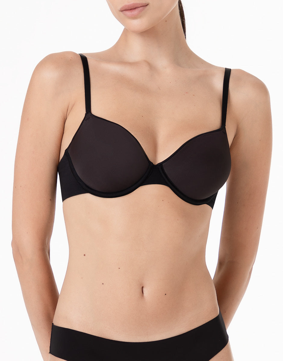 Lovable Invisible Breeze reggiseno con ferretto coppa spacer nero