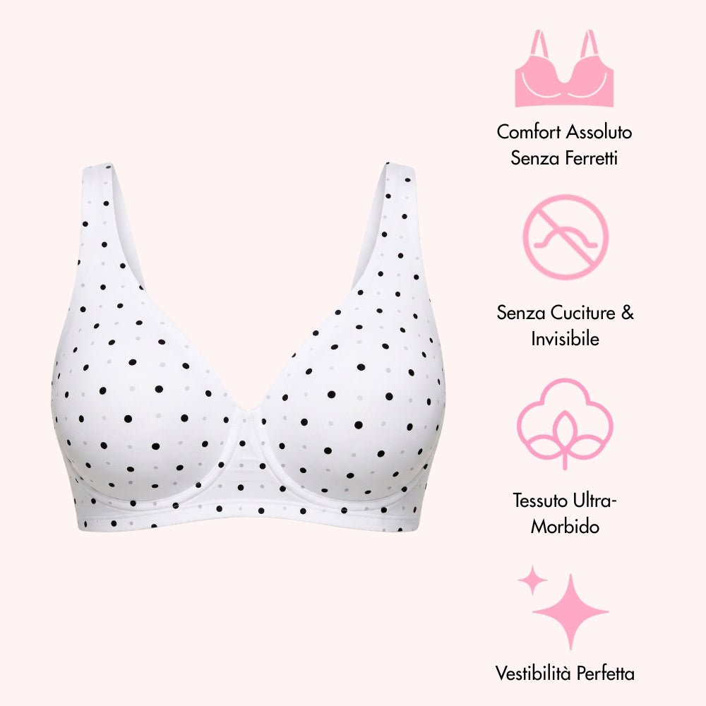 Notorious Notorious N°02 reggiseno con scollatura a V senza ferretti
