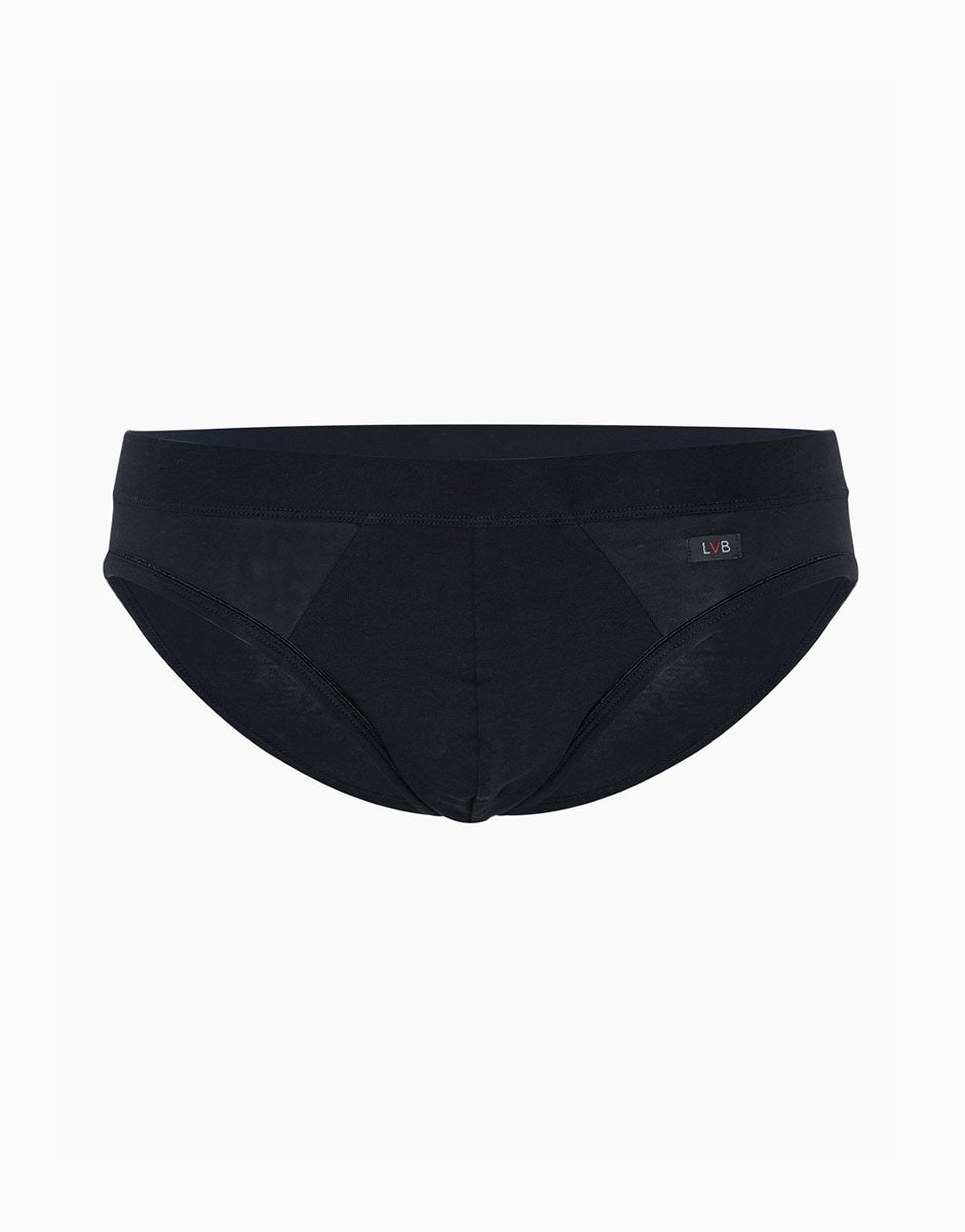 Lovable Lovely Slip mini Cotton Stretch slip nero in cotone elasticizzato