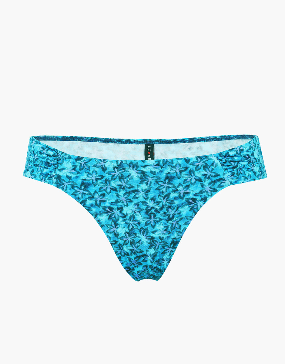 Lovable Glam Shiny Micro Costume Slip con Arricci multicolor fiori