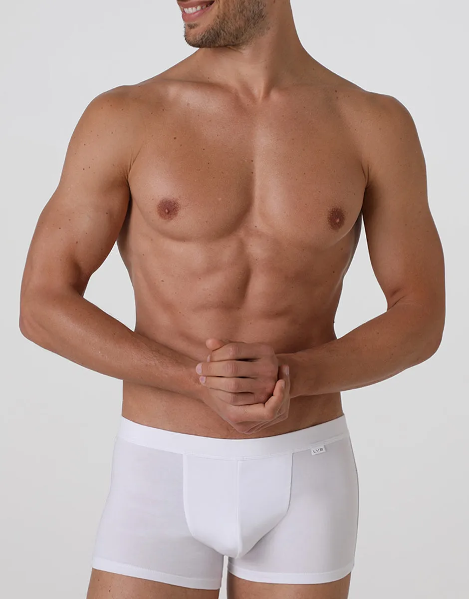 Lovable Value Elegance Short boxer Cotton Stretch bianco 1 pezzo cotone elasticizzato