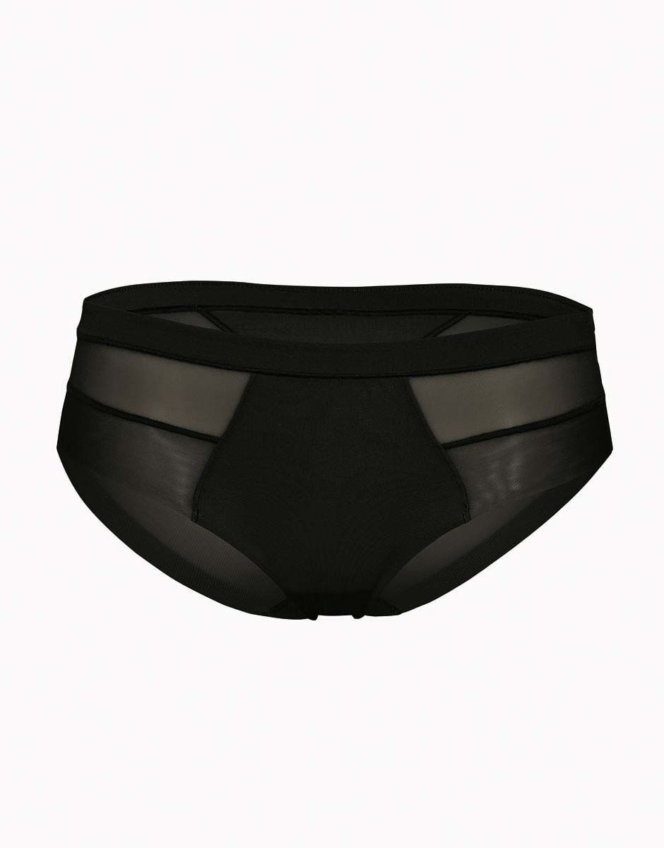 Lovable Invisible Ultralight slip nero in microfibra