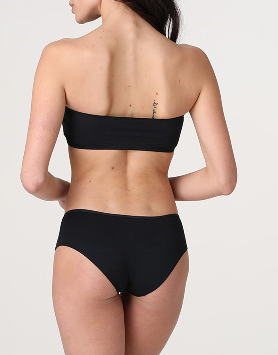 Lovable Lovely Ultrasoft Panties culotte cotone modal nero 1/XS
