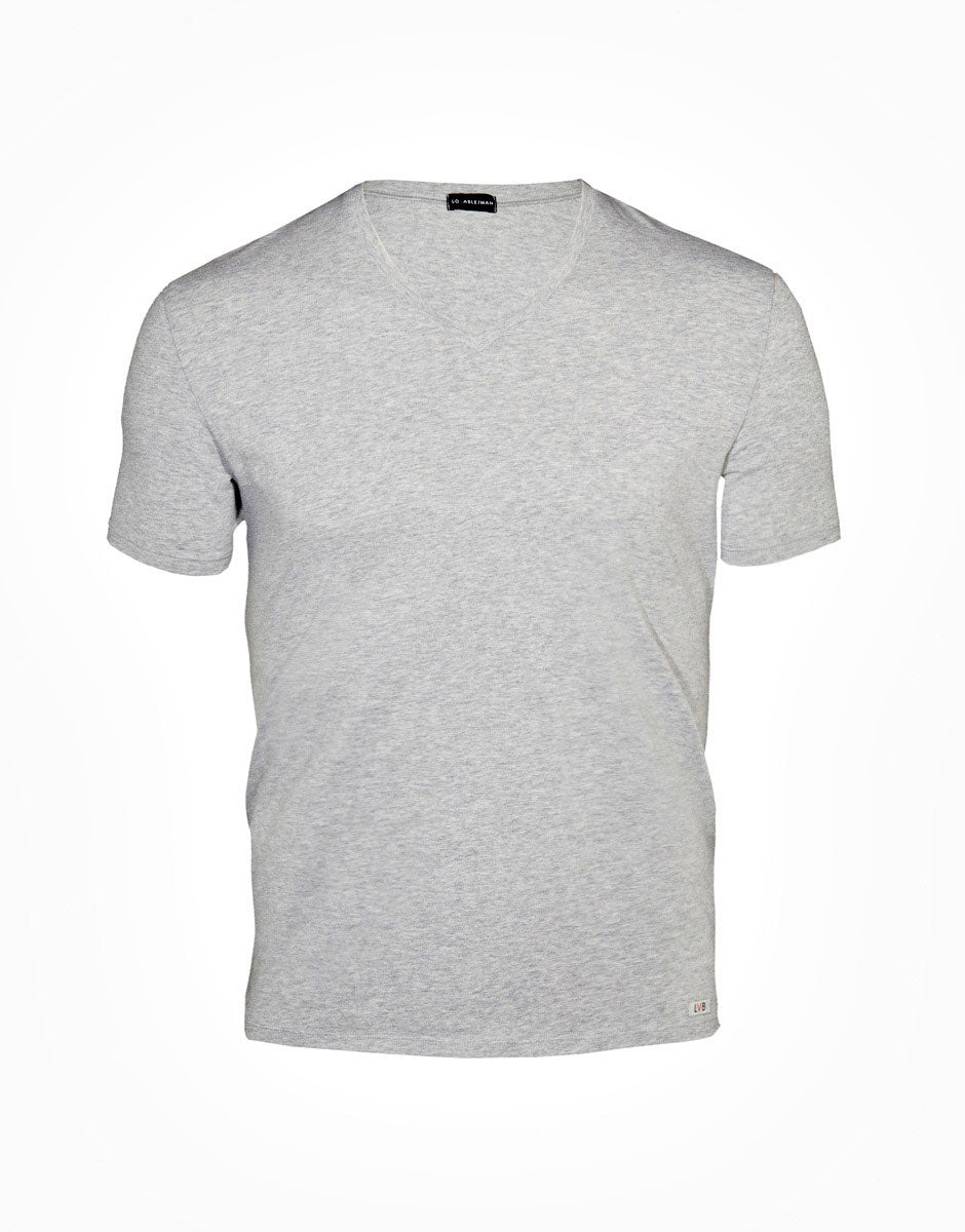 Lovable Basic Soul T-Shirt Cotton Stretch grigio melange taglia 4/M in cotone elasticizzato