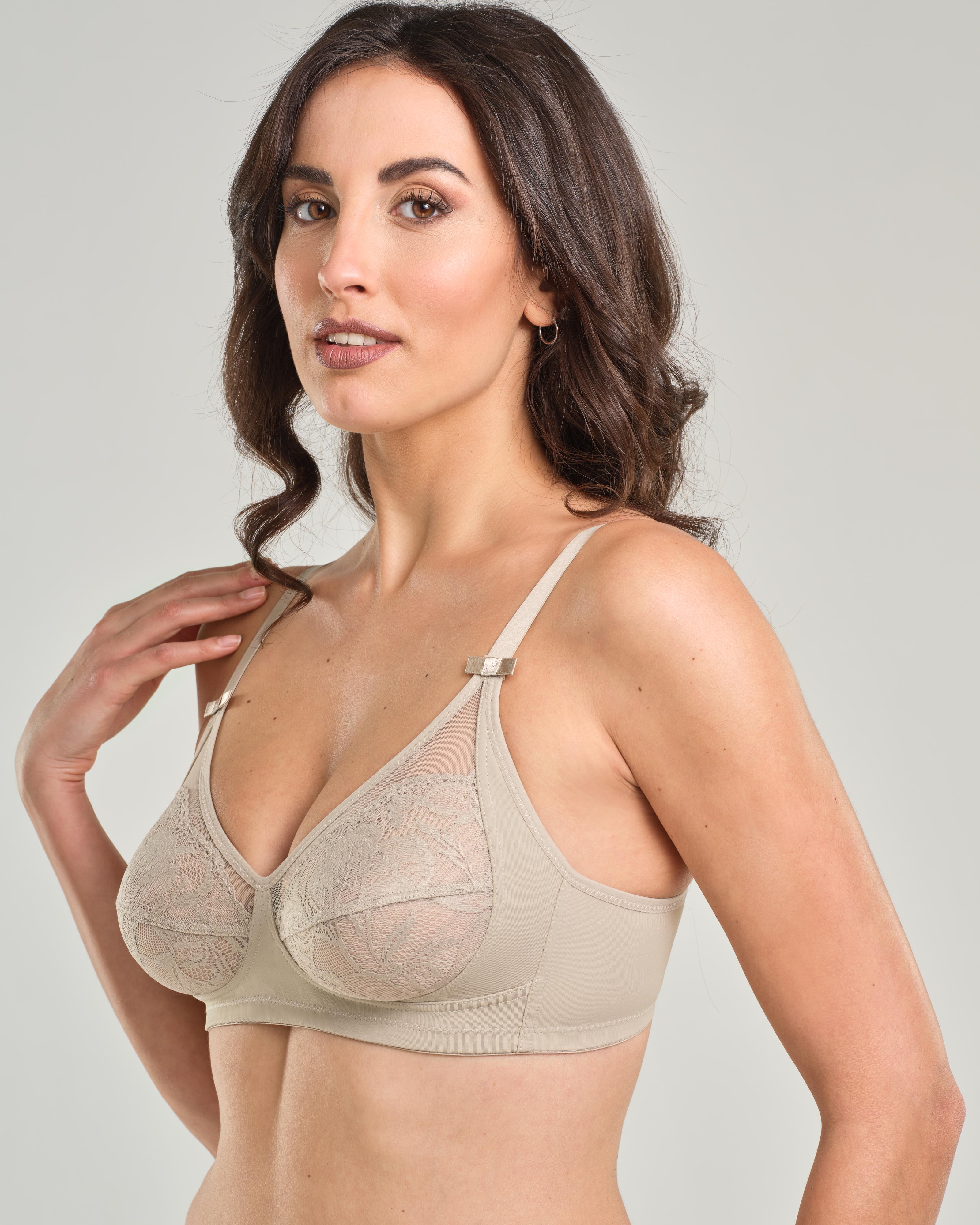 SPIMAN Class Alida reggiseno senza ferretto tortora