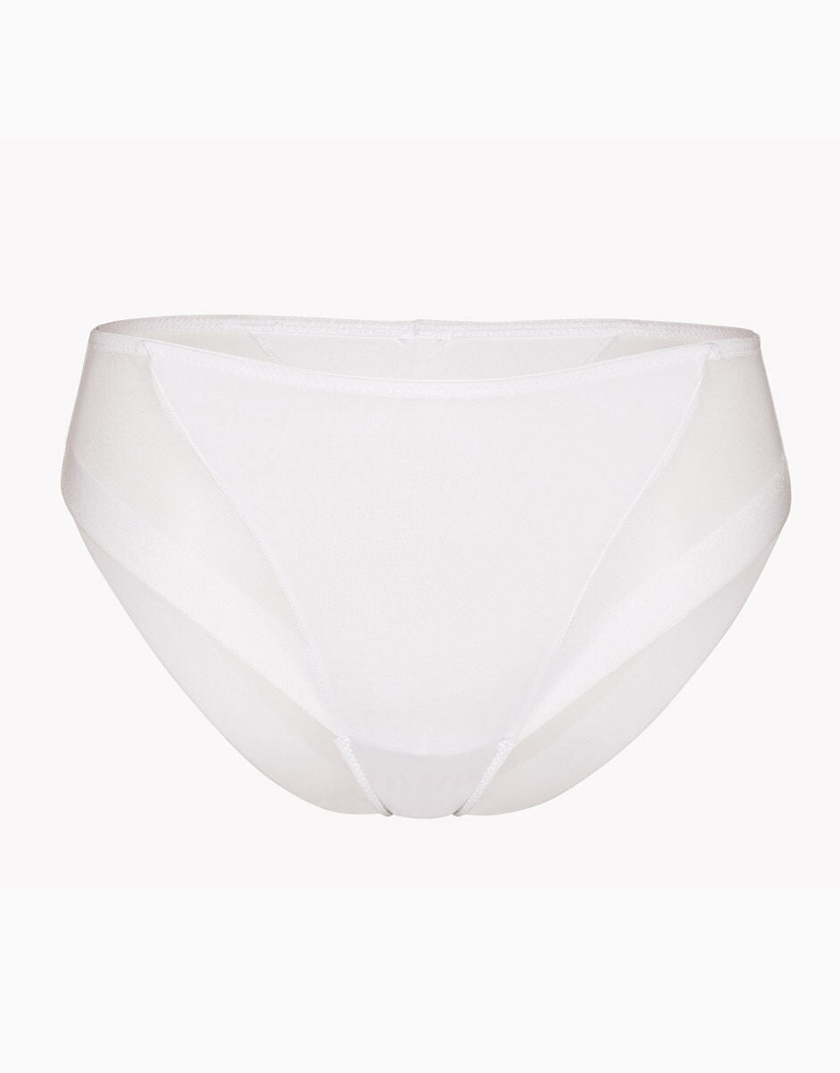 Lovable Invisible Ultralight slip midi sgambato bianco 2/S-6/XXL