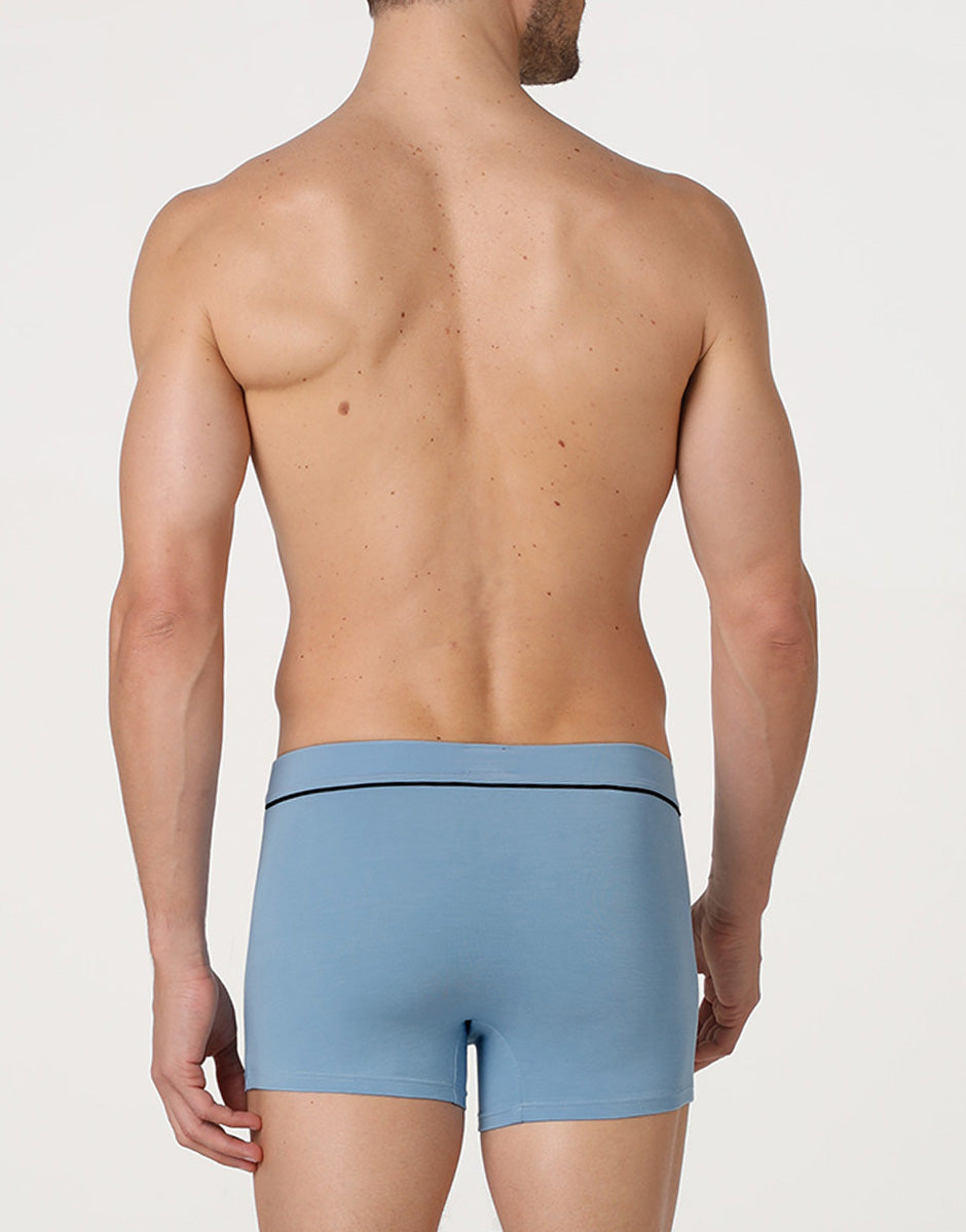 Lovable Value Elegance Boxer Modern Cotton Modal azzurro polvere