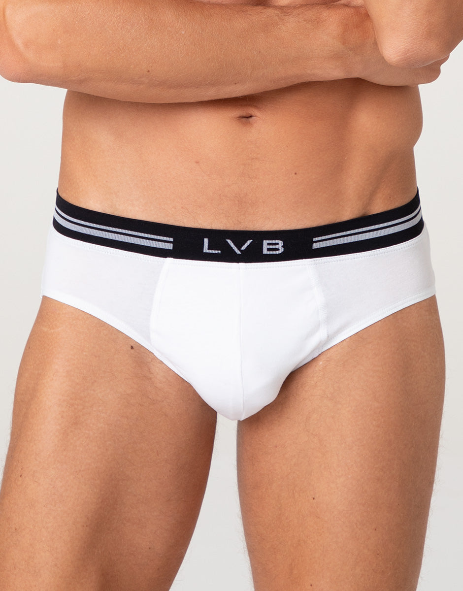Lovable Lovely Comfort 360 Stretch Cotton slip uomo bianco