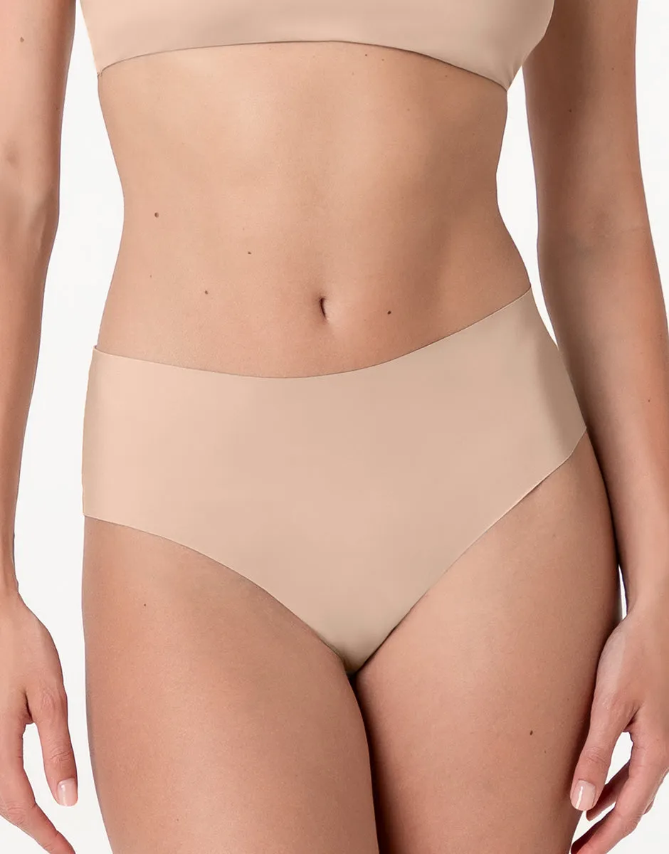 Lovable My Daily Comfort Slip midi Second Skin Micro nudo chiaro