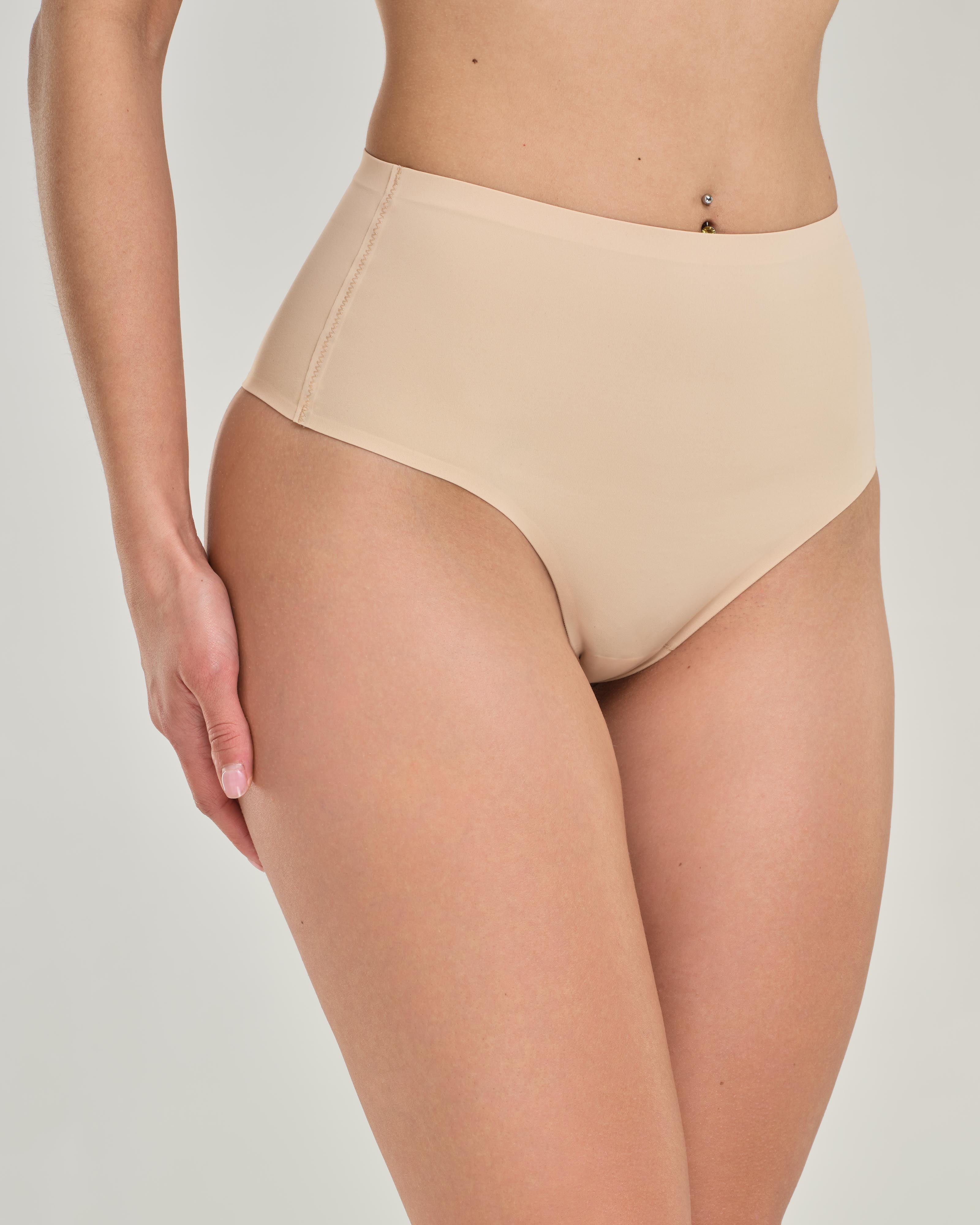 SPIMAN Design 3156 guainetta brasiliana bianca taglia 2 in microfibra