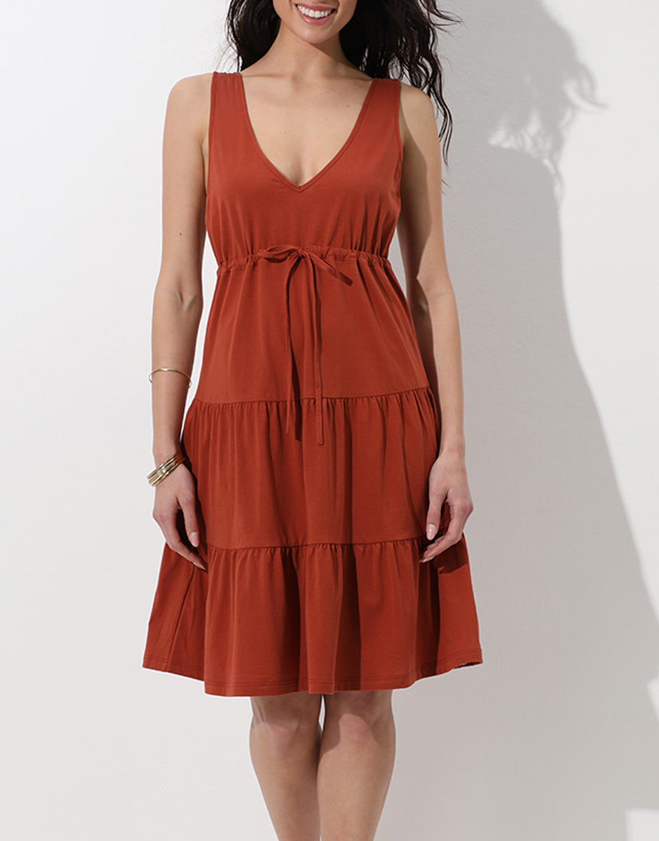 Lovable Basic Soul Abito in jersey di cotone abito terra