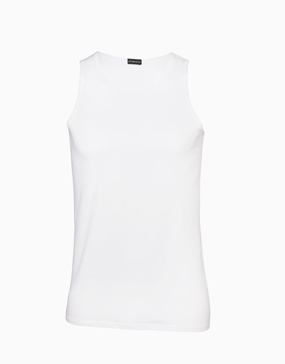 Lovable Basic Soul Canotta Cotton Stretch canotta bianca cotone elasticizzato
