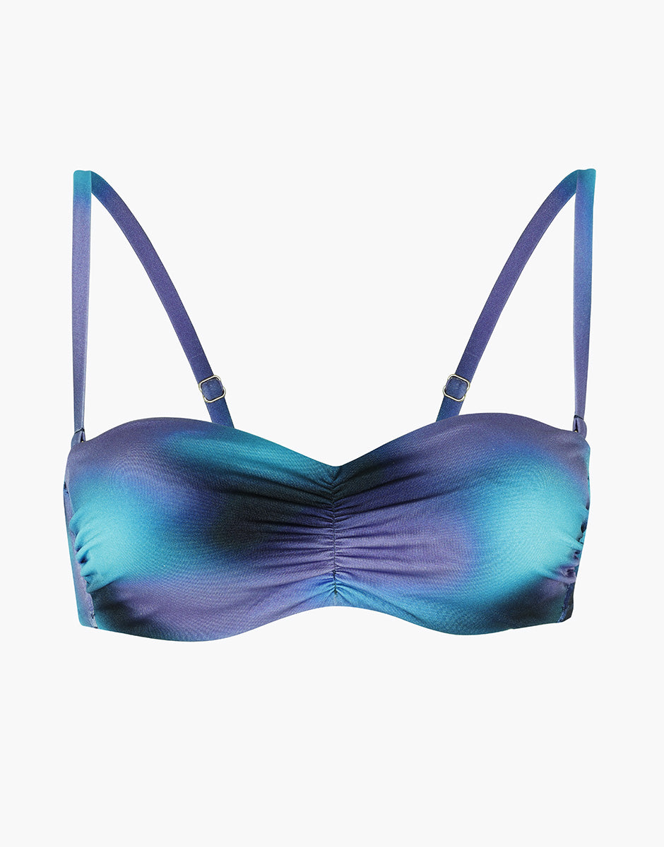 Lovable Glam Shiny Micro Printed Trendy Shiny Micro reggiseno a fascia multicolor