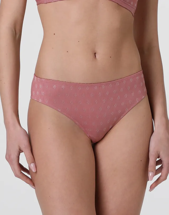 Lovable My Daily Comfort Daisy Fancy Micro brasiliano rosa polvere microfibra