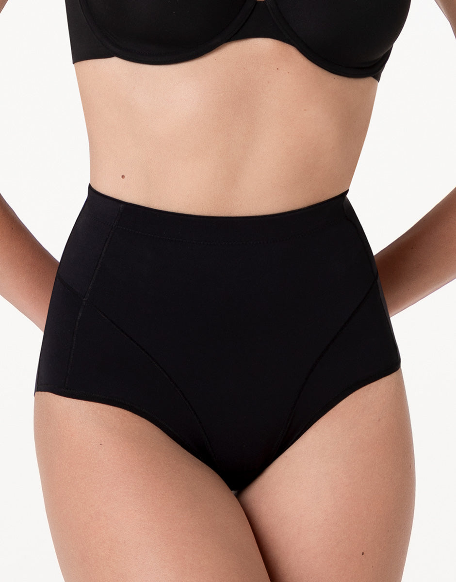 Lovable Body Bliss Sculpt Shaping guaina midi nera modellante
