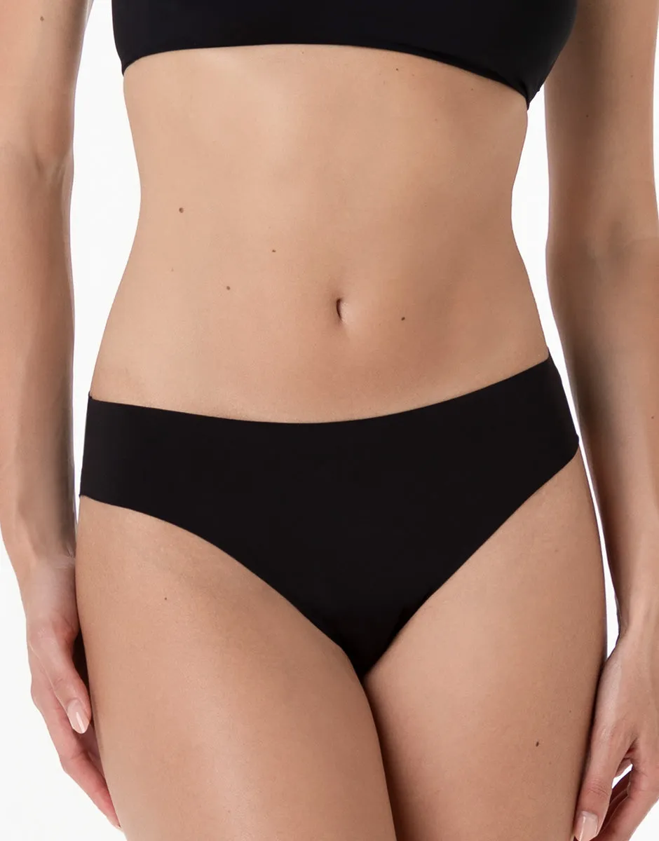 Lovable My Daily Comfort Second Skin Micro slip nero microfibra