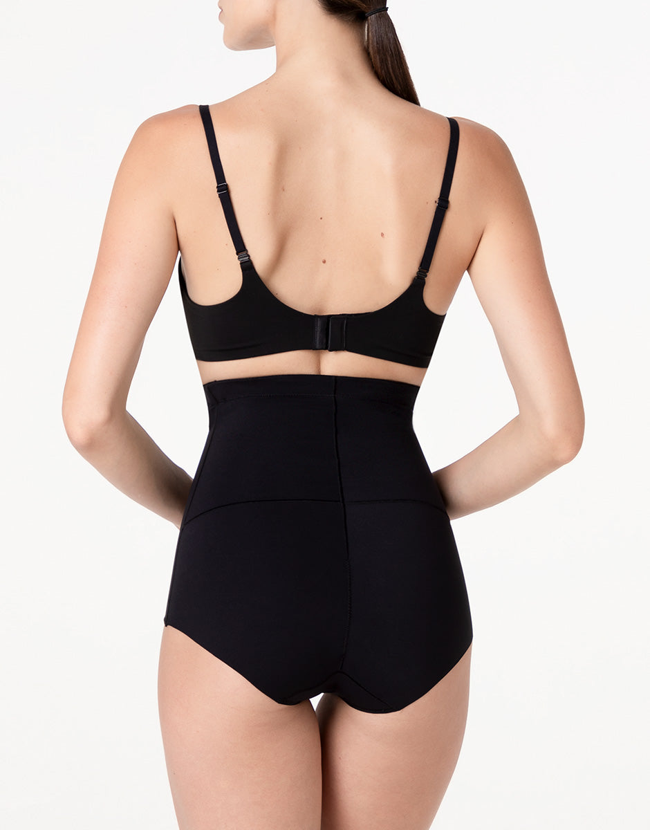 Lovable Body Bliss Guaina vita alta nera modellante in microfibra