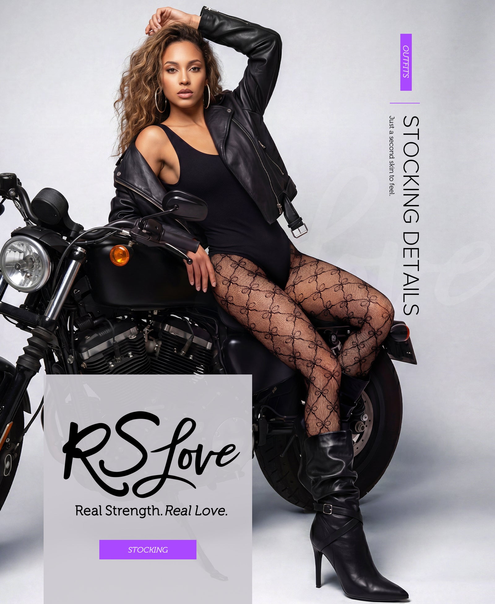 RSLOVE Patterned tights Bow Pattern Fishnet High Waist collant rossi taglia unica con fiocchi