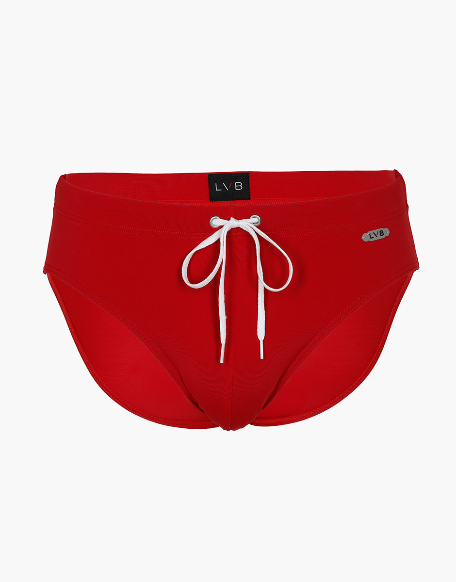 Lovable Glam Shiny Micro Costume slip Sporty RCS 2/XS rosso tibetano