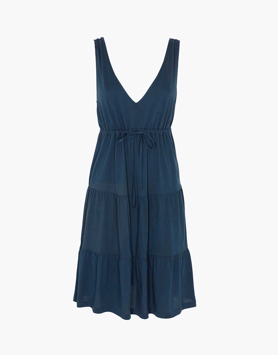 Lovable Basic Soul Abito in jersey di cotone abito blu notte