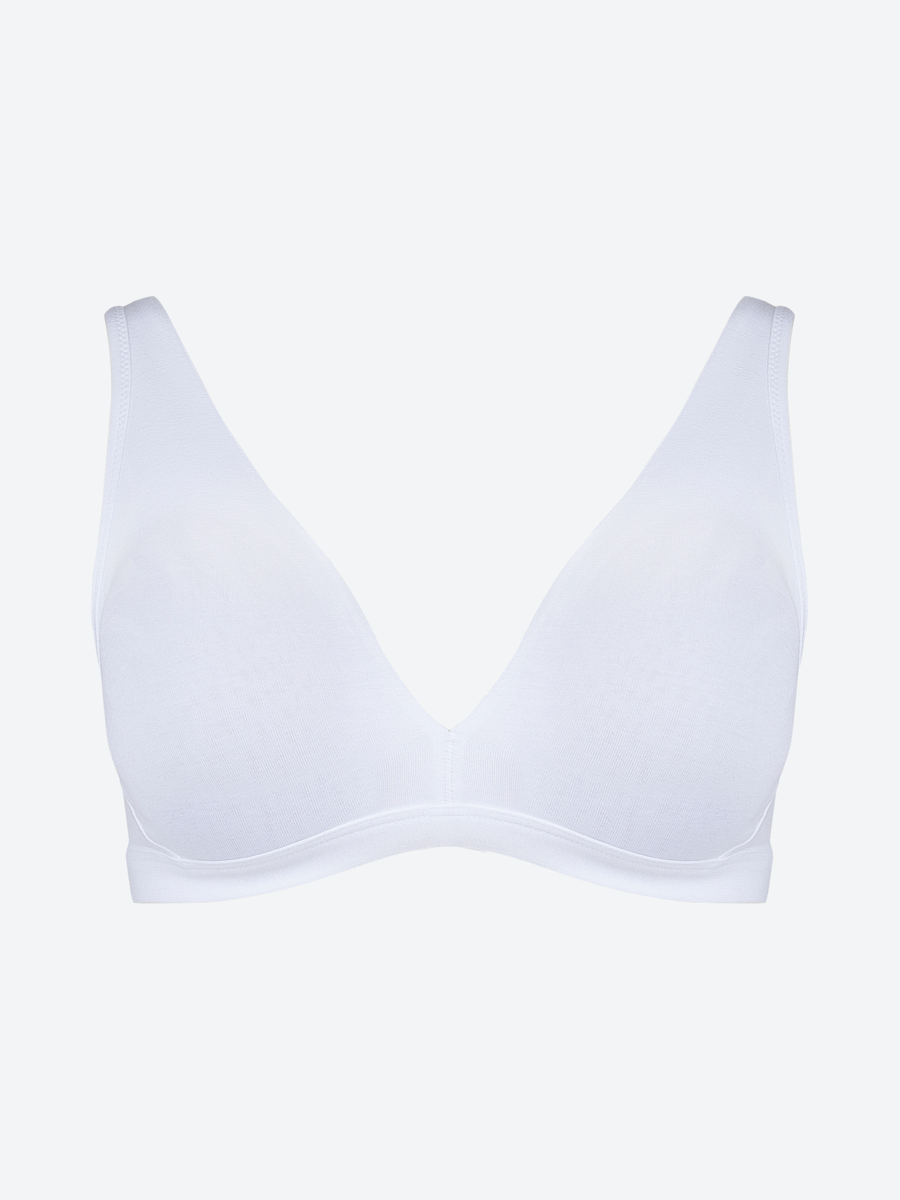 SPIMAN Millennial reggiseno modello vela bianco coppa B in cotone