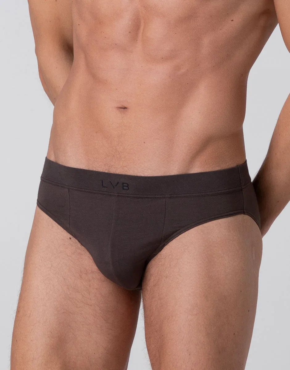 Lovable Lovely Modern Cotton Modal slip cioccolato uomo