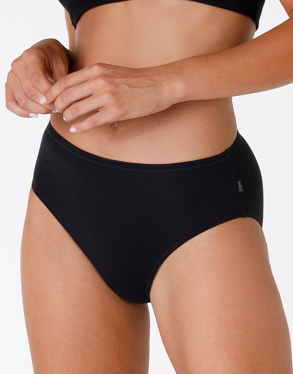 Lovable Lovely slip midi nero cotone modal vellutato