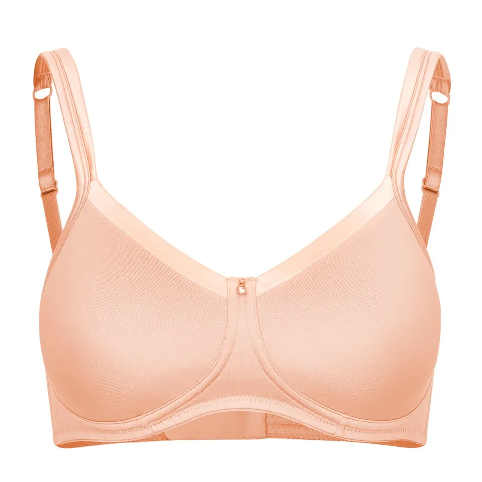 ABC Breast Care Reggiseni Satin Trimm T-Shirt 134 reggiseno con taschine e finiture in raso