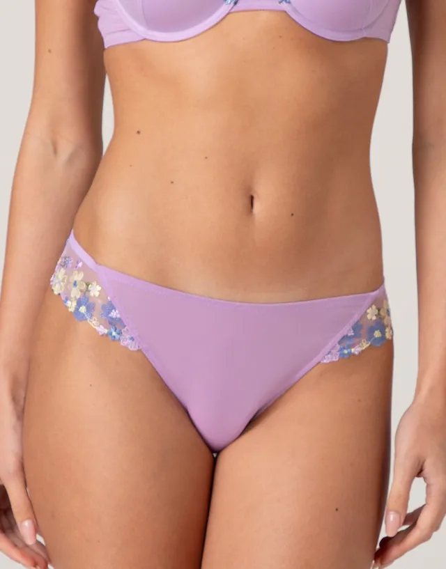 Lovable So Lacy Panties Fairytale Embroidery brasiliano lavanda tulle ricamato