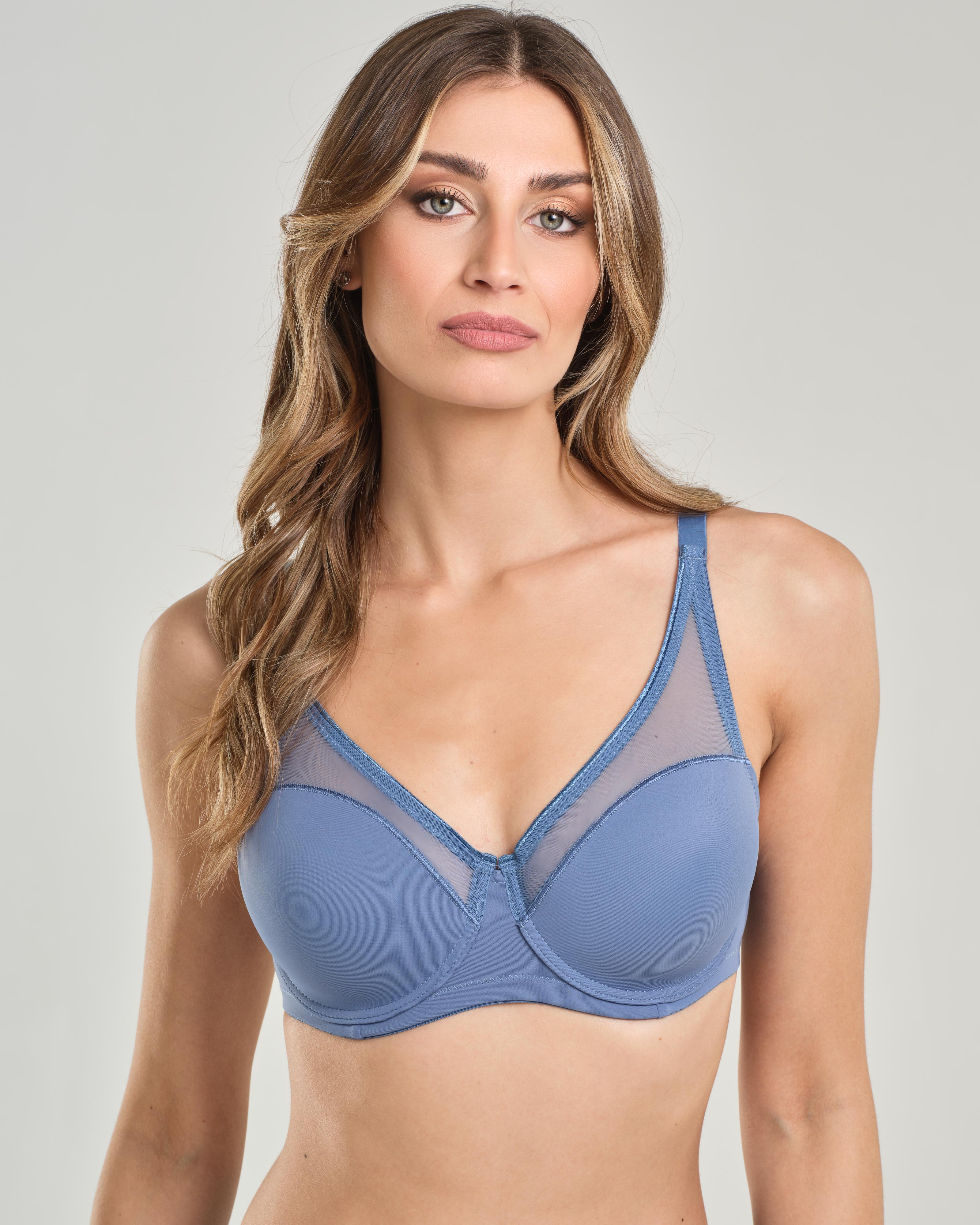 SPIMAN Class Reggiseno con ferretto Coppa B imbottito in microfibra