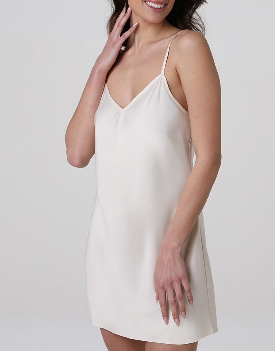 Lovable Basic Soul sottoveste in satin avorio