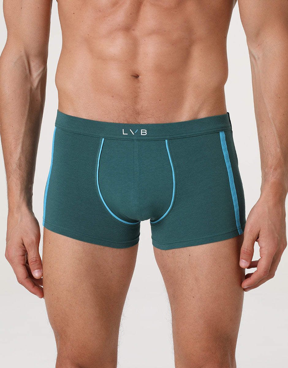 Lovable Value Elegance Sporty Stretch Cotton boxer verde mediterraneo